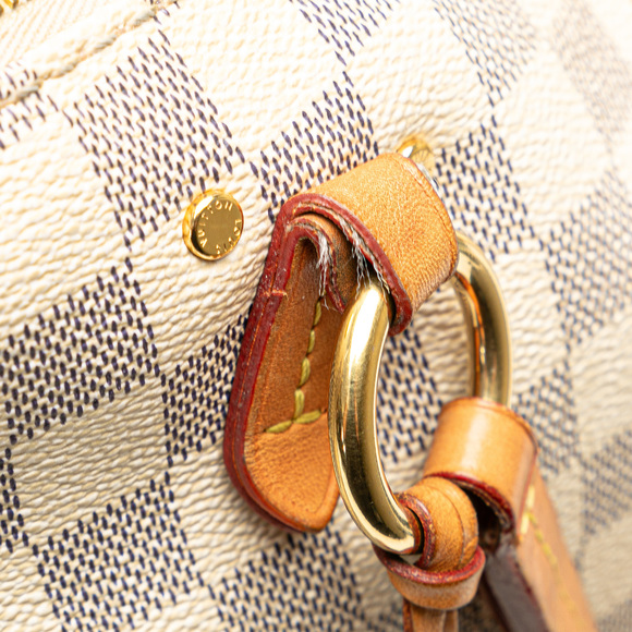 LOUIS VUITTON Damier Azur Lymington Satchel - Picture 9 of 13